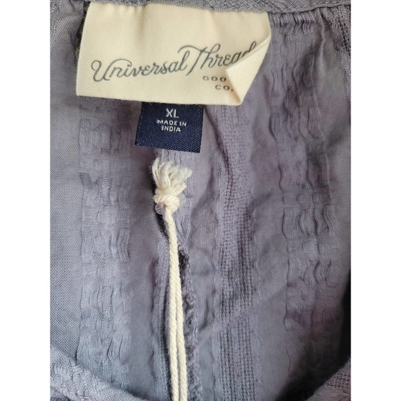 Universal Thread Women's Size XL Balloon Long Sleeve V-Neck Cropped Blouse - Picture 4 of 4